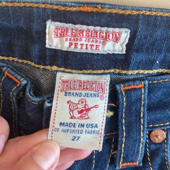 True Religion Women’s flare jeans size 27 - Picture 7 of 12